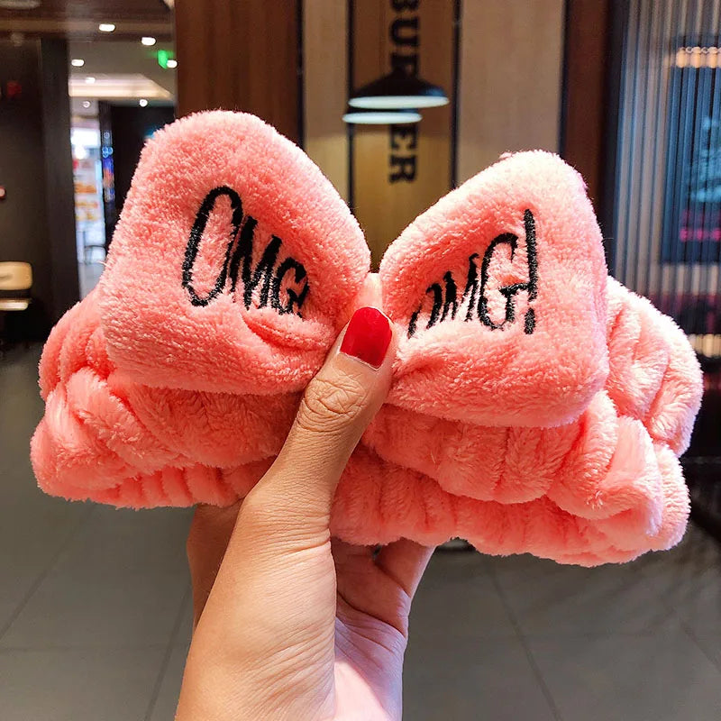 🎀 Fleece Bow Headband 🎀