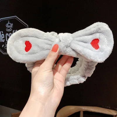 🎀 Fleece Bow Headband 🎀