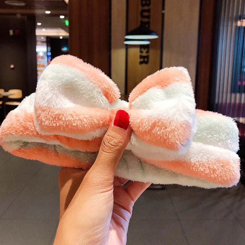 🎀 Fleece Bow Headband 🎀