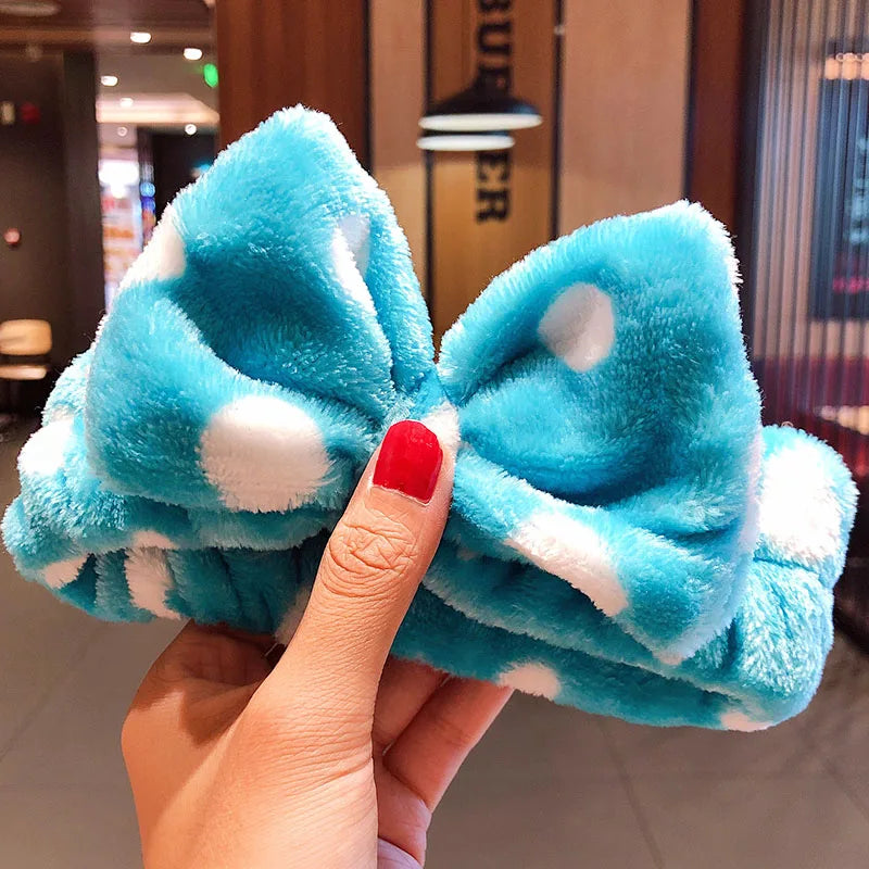 🎀 Fleece Bow Headband 🎀