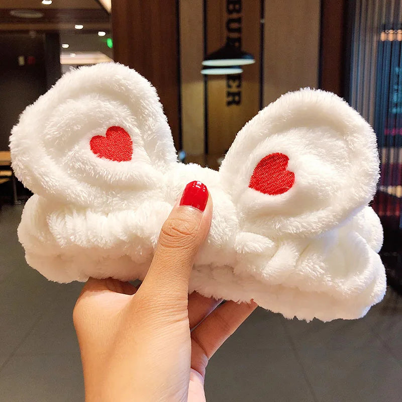 🎀 Fleece Bow Headband 🎀