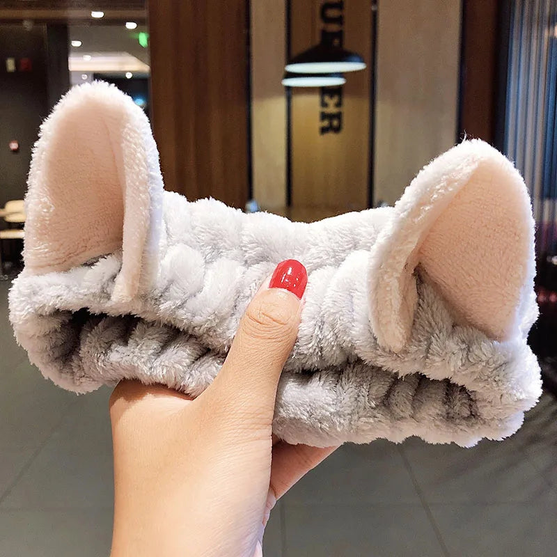 🎀 Fleece Bow Headband 🎀