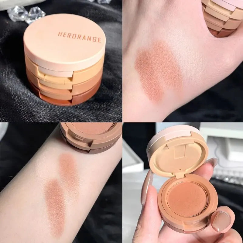 💖 Warna Cute Nude Glitter Eyeshadow Palette 💖