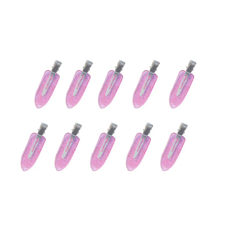 ✨ 10pcs No Crease Hair Clips – Style Without the Bend! ✨