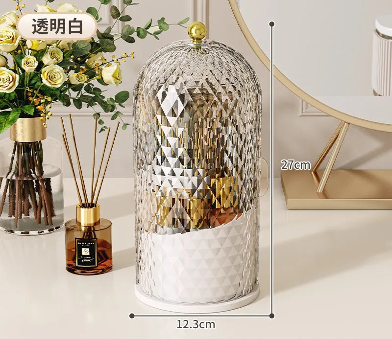 ✨ 360° Rotating Makeup Brush Holder ✨