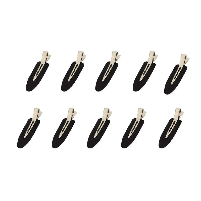 ✨ 10pcs No Crease Hair Clips – Style Without the Bend! ✨