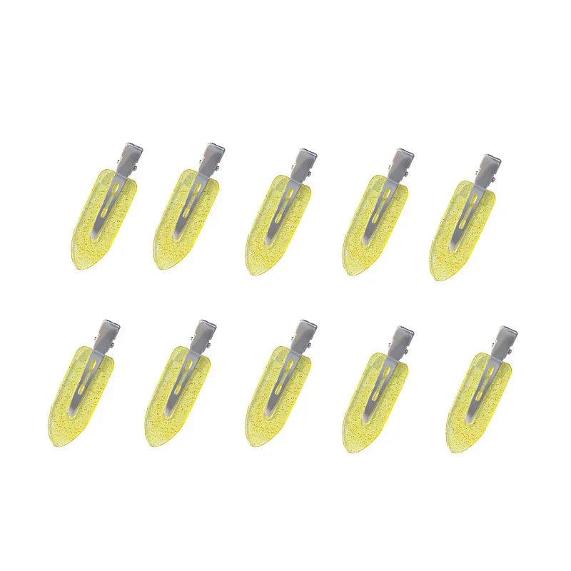 ✨ 10pcs No Crease Hair Clips – Style Without the Bend! ✨