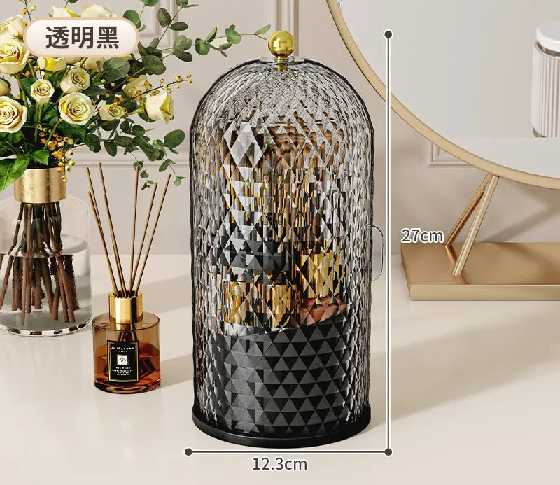 ✨ 360° Rotating Makeup Brush Holder ✨