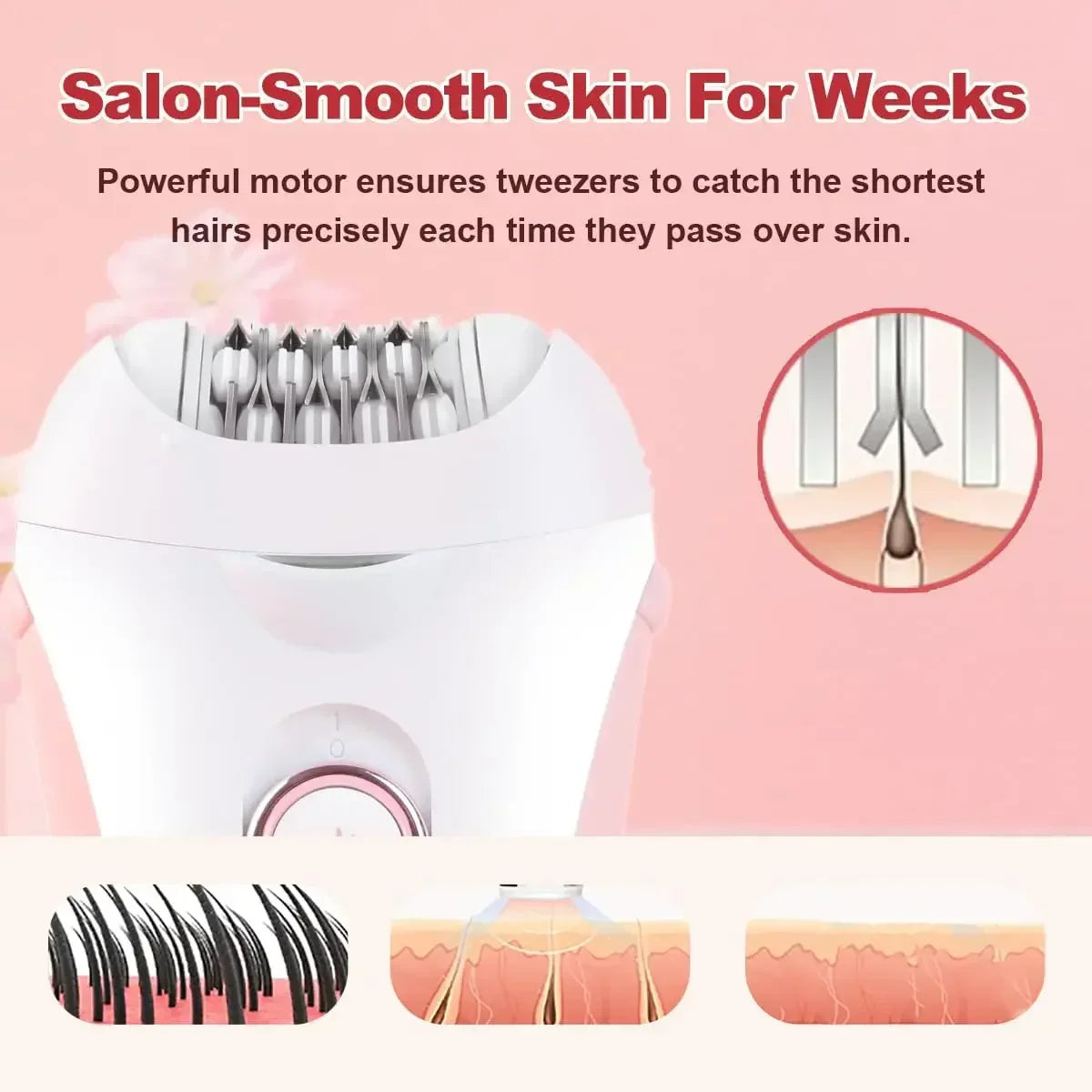 💖 VGR Professional Epilator for Women 💖